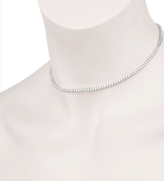 Half Way Choker Tennis Necklace 1.15